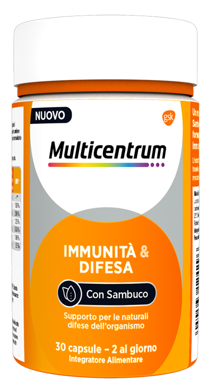 MULTICENTRUM IMMUNITA' & DIFESA 30 CAPSULE - Farmacia Bartoli
