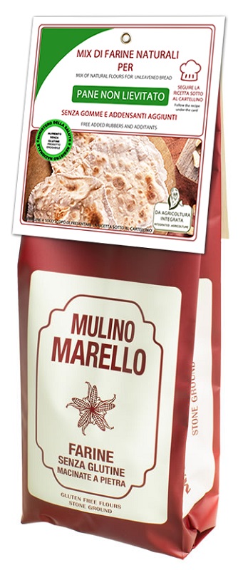 MIX FARINE NATURALI PANE NON LIEVITATO 500 G - Farmacia Bartoli