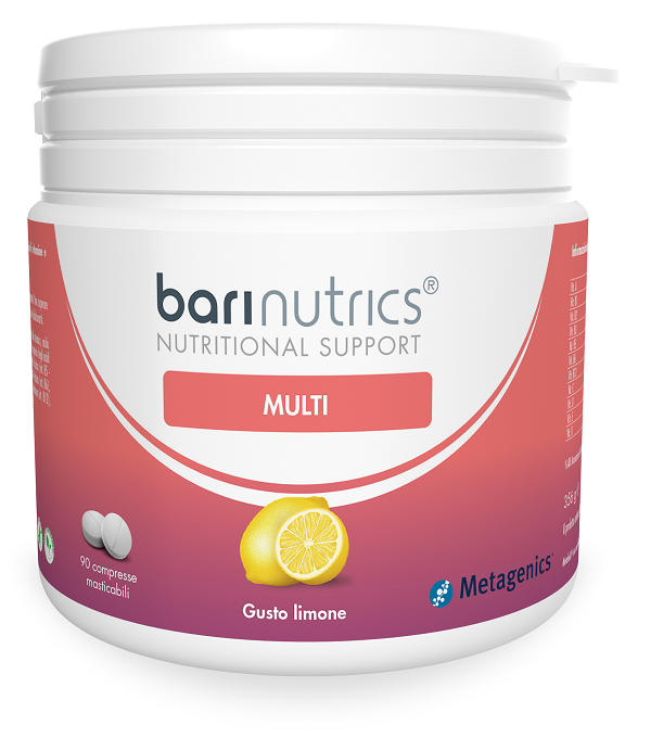 BARINUTRICS MULTI LIMONE 90 COMPRESSE MASTICABILI - Farmacia Bartoli