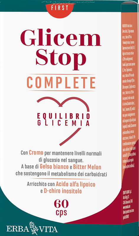 GLICEM STOP COMPLETE 60 CAPSULE - Farmacia Bartoli