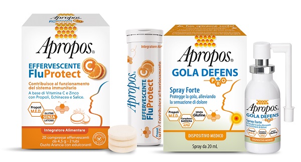 APROPOS GOLA DEFENS SPRAY FORTE + EFF C - Farmacia Bartoli