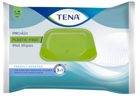 TENA WET WIPES PLASTIC FREE 48 PEZZI - Farmacia Bartoli