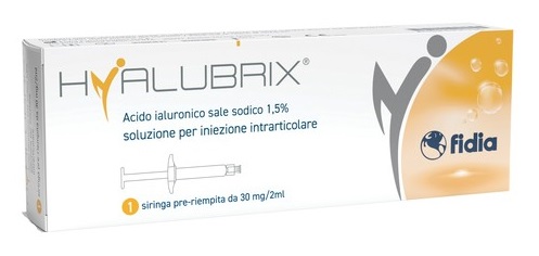 SIRINGA INTRA-ARTICOLARE HYALUBRIX ACIDO IALURONICO 1,5% 30 MG 2 ML NO ETO - Farmacia Bartoli