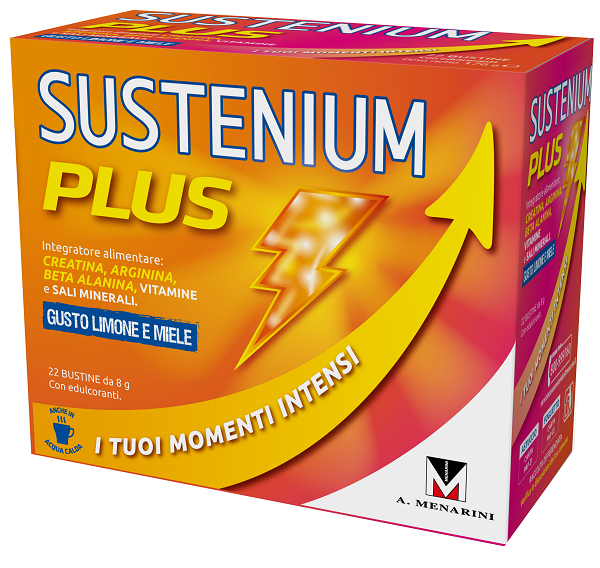 SUSTENIUM PLUS LIMONE MIELE 22 BUSTINE - Farmacia Bartoli