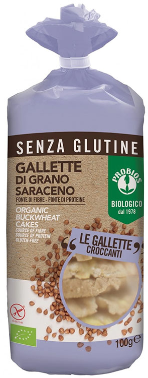 PROBIOS GALLETTE GRANO SARACENO 100% 100 G - Farmacia Bartoli