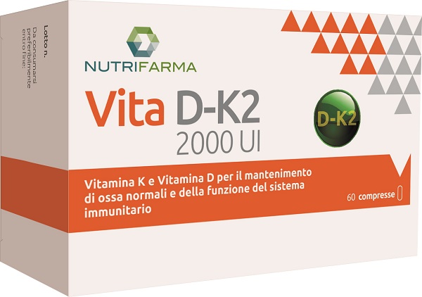 VITA D-K2 60 COMPRESSE - Farmacia Bartoli