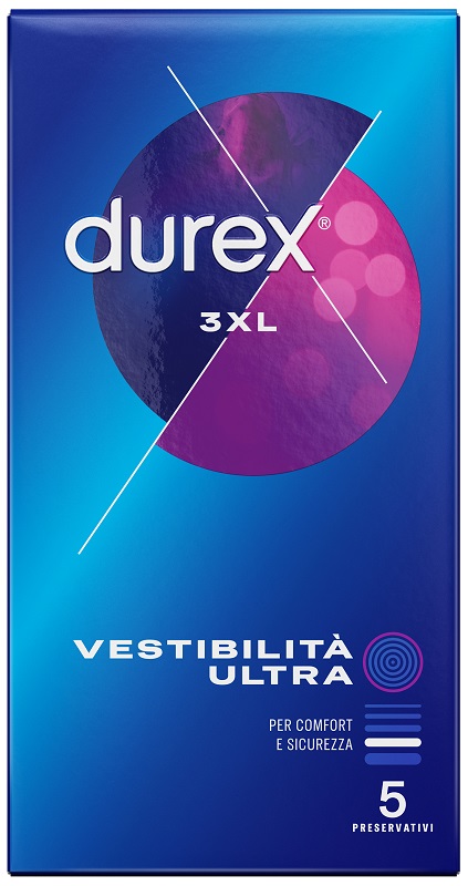 PRESERVATIVO DUREX 3XL VESTIBILITA' ULTRA 5 PEZZI - Farmacia Bartoli