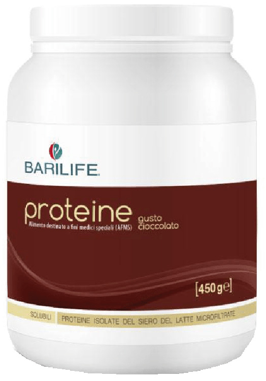 BARILIFE PROTEINE CIOCCOLATO 450 G - Farmacia Bartoli