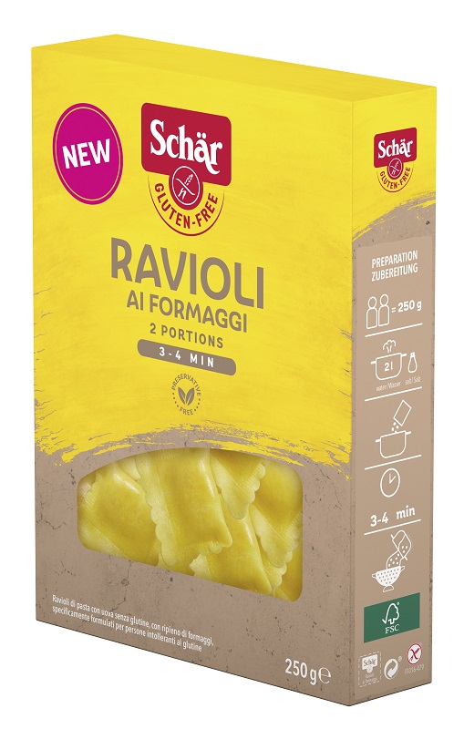 SCHAR RAVIOLI AI FORMAGGI 250 G - Farmacia Bartoli