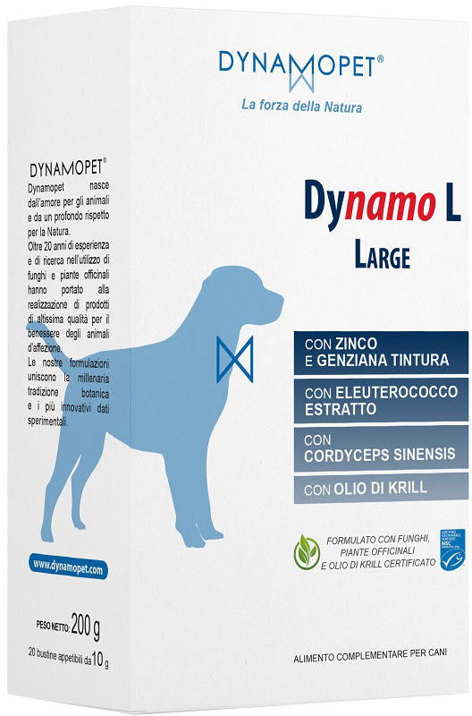 DYNAMO L LARGE CANI 20 BUSTINE DA 10 G - Farmacia Bartoli