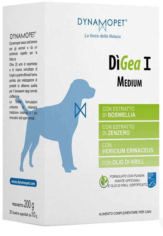 DIGEA I MEDIUM PER CANI 20 BUSTINE DA 10 G - Farmacia Bartoli