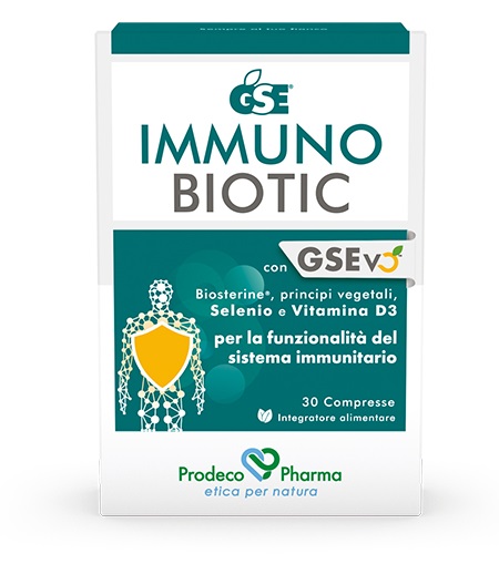 GSE IMMUNOBIOTIC 30 COMPRESSE - Farmacia Bartoli