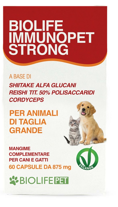 BIOLIFE IMMUNOPET STRONG 60 CAPSULE - Farmacia Bartoli