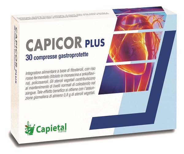 CAPICOR PLUS 30 COMPRESSE GASTROPROTETTE - Farmacia Bartoli
