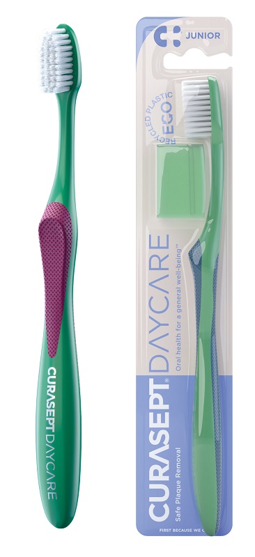 CURASEPT DAYCARE SPAZZOLINO ECO JUNIOR - Farmacia Bartoli