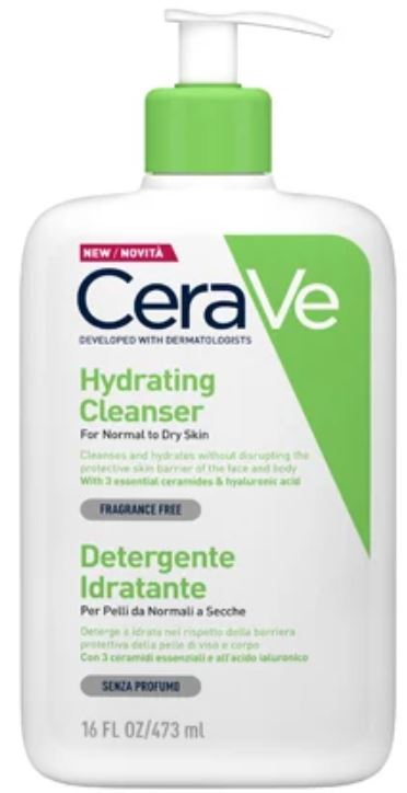 CERAVE DETERGENTE IDRATANTE 473 ML CON CRAVATTINO - Farmacia Bartoli