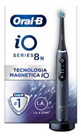ORAL-B IO 8 BLACK SPAZZOLINO ELETTRICO + 2 REFILL - Farmacia Bartoli