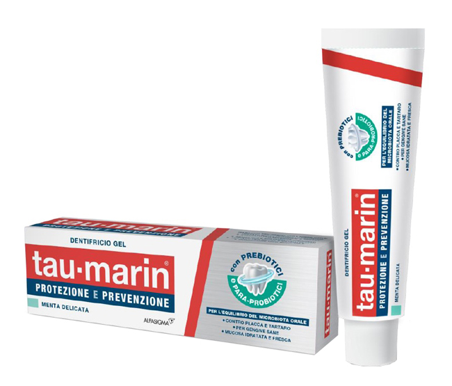 TAU MARIN DENTIFRICIO MENTA DELICATA PROTEZIONE PREVENZIONE 75 ML - Farmacia Bartoli