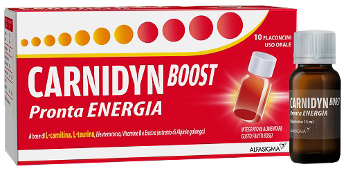 CARNIDYN BOOST 10 FLACONCINI - Farmacia Bartoli