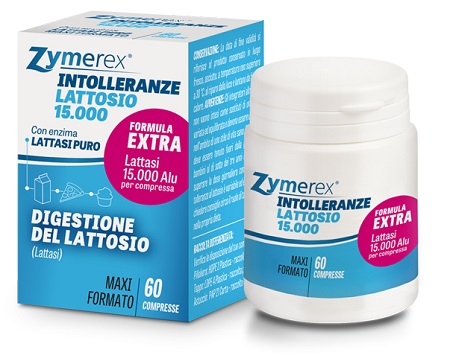 ZYMEREX INTOLLERANZE LATTOSIO 15000 60 COMPRESSE - Farmacia Bartoli
