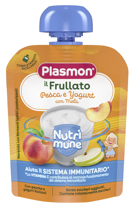 PLASMON NUTRI-MUNE PESCA/YOGURT CON MELA 85 G - Farmacia Bartoli