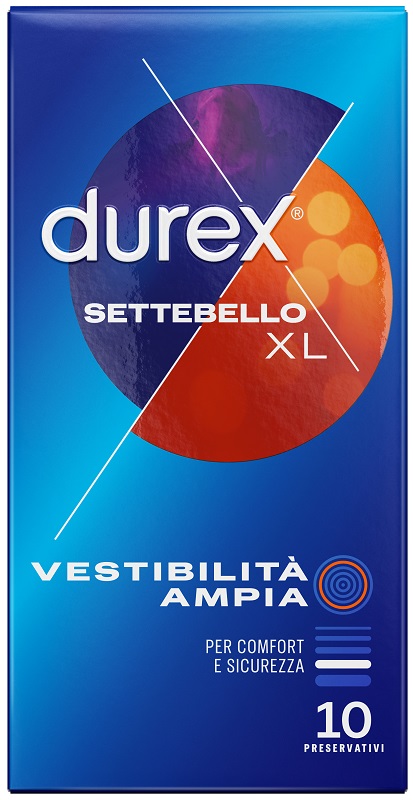 PROFILATTICO DUREX SETTEBELLO EXTRALARGE 10 PEZZI - Farmacia Bartoli