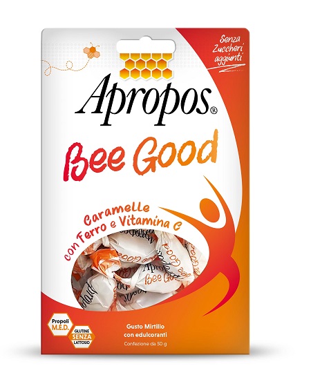 APROPOS BEE GOOD CARAMELLE FERRO VITAMINA C 50 G - Farmacia Bartoli