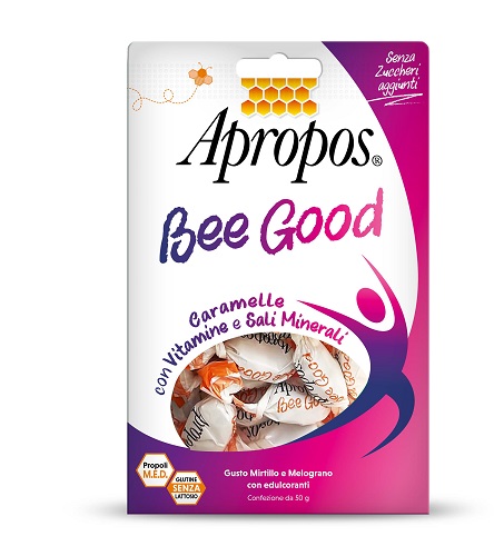 APROPOS BEE GOOD CARAMELLE MULTIVITAMINICHE 50 G - Farmacia Bartoli