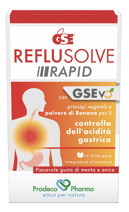 GSE REFLUSOLVE RAPID 14 STICK PACK - Farmacia Bartoli