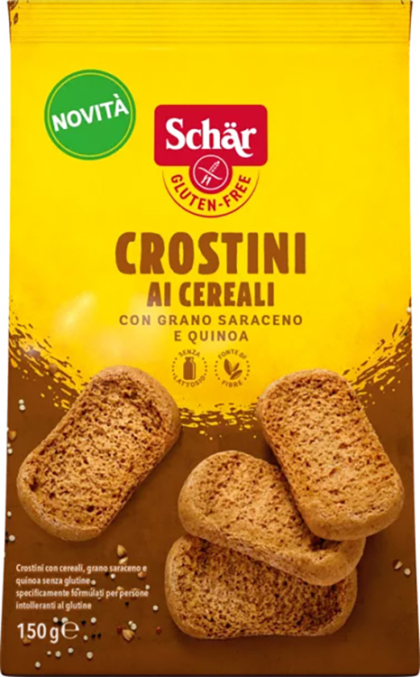 SCHAR CROSTINI AI CEREALI 150 G - Farmacia Bartoli
