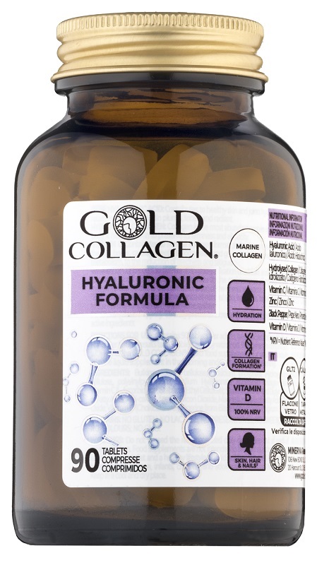 GOLD COLLAGEN HYALURONIC 90 COMPRESSE - Farmacia Bartoli
