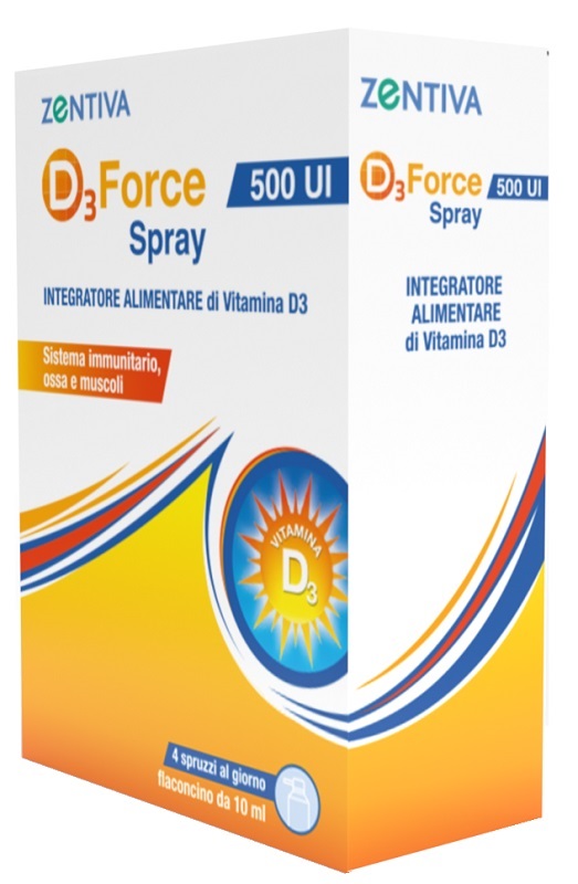 D3 FORCE 500UI SPRAY 10 ML - Farmacia Bartoli
