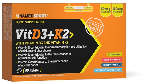 VITD3+K2 30 SOFTGELS - Farmacia Bartoli