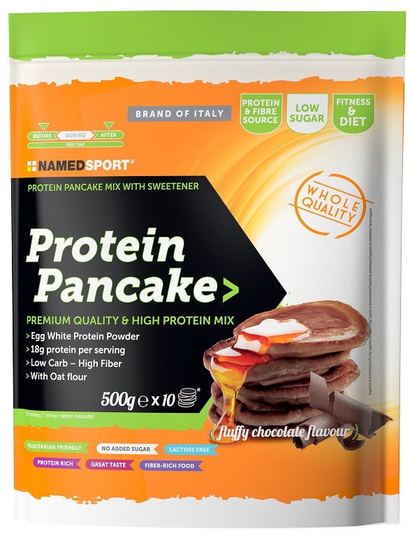 PROTEIN PANCAKE FLUFFY CHOCOLATE 500 G - Farmacia Bartoli
