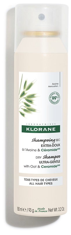 KLORANE SHAMPOO SECCO EXTRA DELICATO AVENA&CERAMIDE TUTTI I TIPI DI CAPELLI SPRAY 150 ML - Farmacia Bartoli