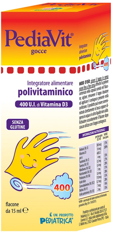 PEDIAVIT GOCCE 15 ML - Farmacia Bartoli