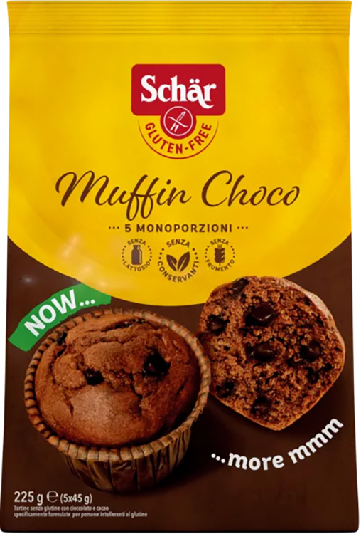 SCHAR MUFFIN CHOCO 225 G - Farmacia Bartoli