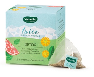 NEAVITA TWICE INFUSO DETOX FILTROSCRIGNO 15 FILTRI - Farmacia Bartoli