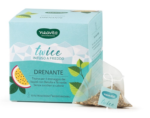 NEAVITA TWICE INFUSO DRENANTE FILTROSCRIGNO 15 FILTRI - Farmacia Bartoli