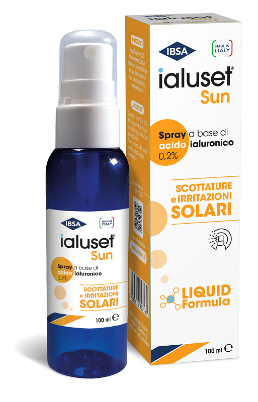 IALUSET SUN SCOTTATURE E IRRITAZIONI SOLARI SPRAY 100 ML - Farmacia Bartoli