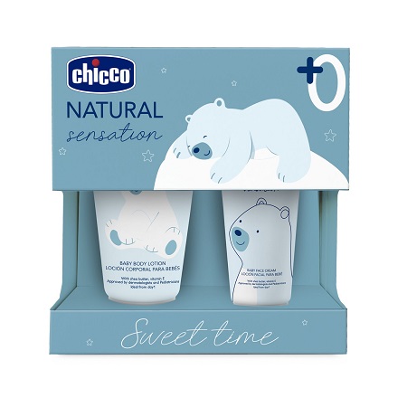 CHICCO NATURAL SENSATION SET CREMA CREMAVISO - Farmacia Bartoli