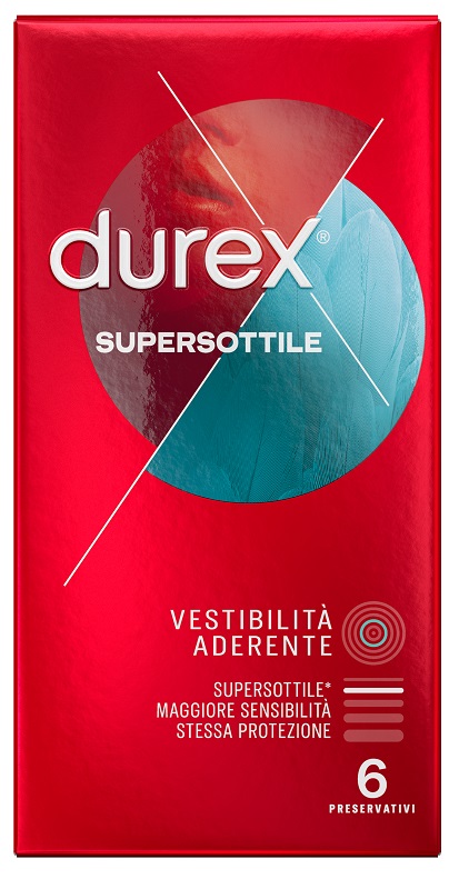 PROFILATTICO DUREX SUPERSOTTILE CLOSE FIT 6 PEZZI - Farmacia Bartoli