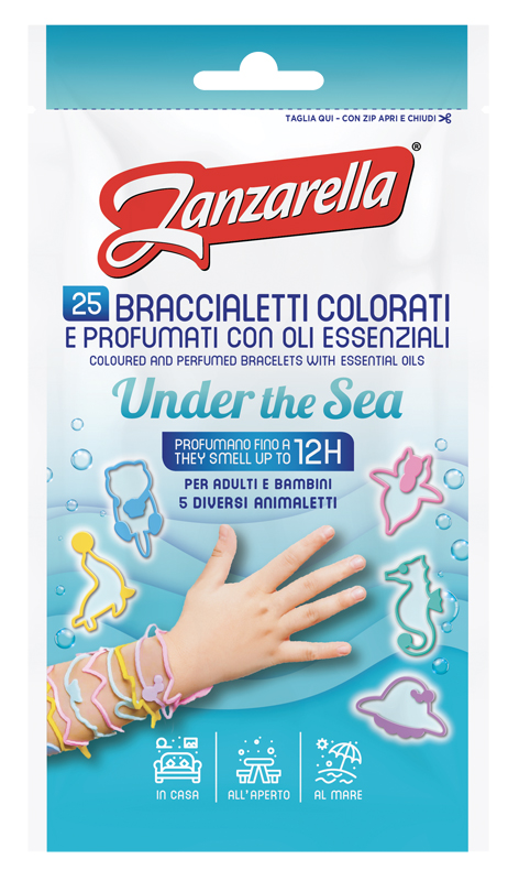 ZANZARELLA BRACCIALETTI UNDER THE SEA 25 PEZZI - Farmacia Bartoli