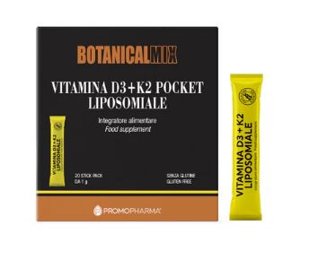 VITAMINA D3+K2 LIPOSOMIALE POCKET 20 STICK - Farmacia Bartoli