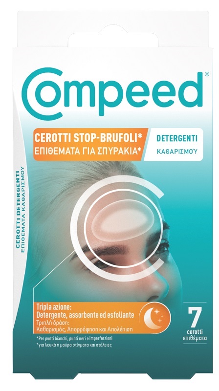COMPEED CEROTTI STOP BRUFOLI DETERGENTI 7 PEZZI - Farmacia Bartoli