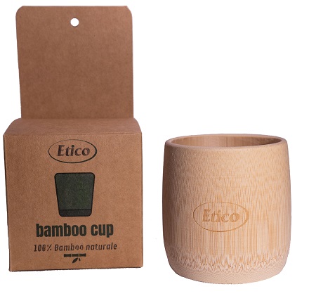 ETICO BICCHIERE POGGIA SPAZZOLINI BAMBU'CUP - Farmacia Bartoli