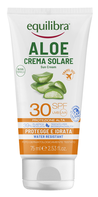 ALOE CREMA SOLARIE SPF30 MINITAGLIA 100 G - Farmacia Bartoli