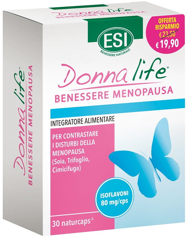 ESI DONNA LIFE MENOPAUSA OFFERTA 30 NATURCAPS - Farmacia Bartoli