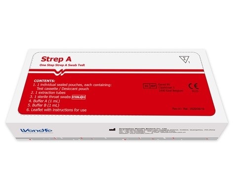 TEST AUTODIAGNOSTICO ONE STEP STREP A RILEVAZIONE QUALITATIVA ANTIGENI STREPTOCOCCO A IN TAMPONE FARINGEO - Farmacia Bartoli