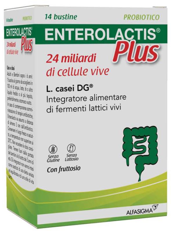ENTEROLACTIS PLUS 14 BUSTINE - Farmacia Bartoli